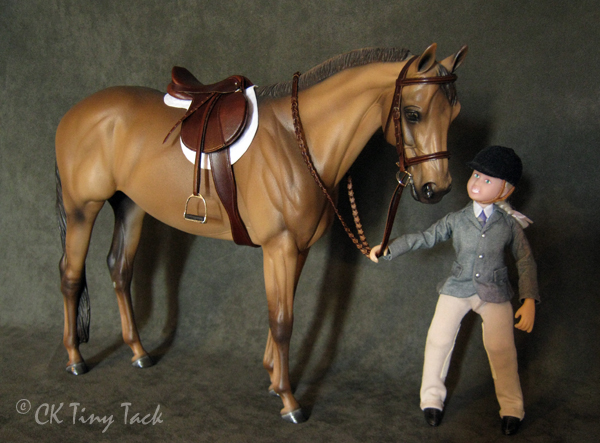 Model horse Hunt Saddle