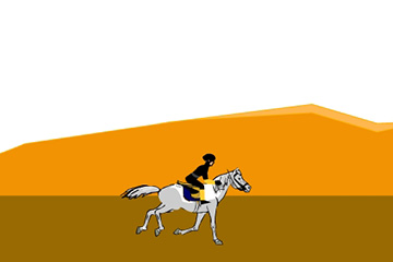 Лошадь в пустыне / Horse in the Steppe