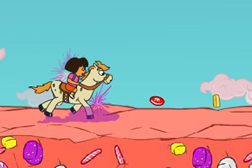 Скачка Доры на пони / Dora Pony Ride